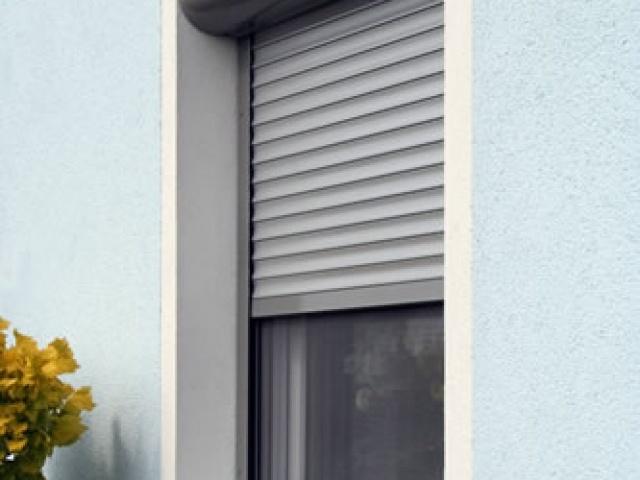 rolety zewnętrzna - okno jednoskrzydłowe